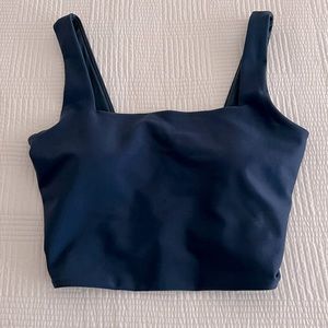 Abercrombie YPB Cropped Square Neck Tank